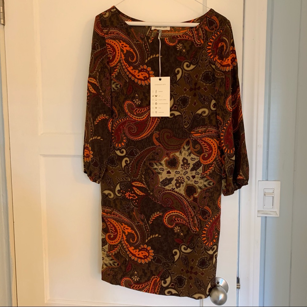 Amour Vert Silk Dress